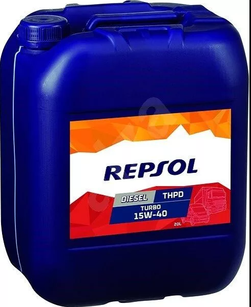10w40 масло мотор полусин (CI-4/SL) 20л REPSOL DIESEL TURBO THPD 