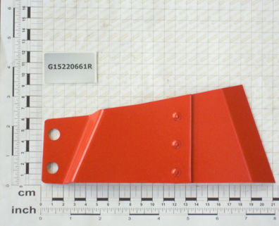 GASPARDO Чистик внешний левый красный G15220661